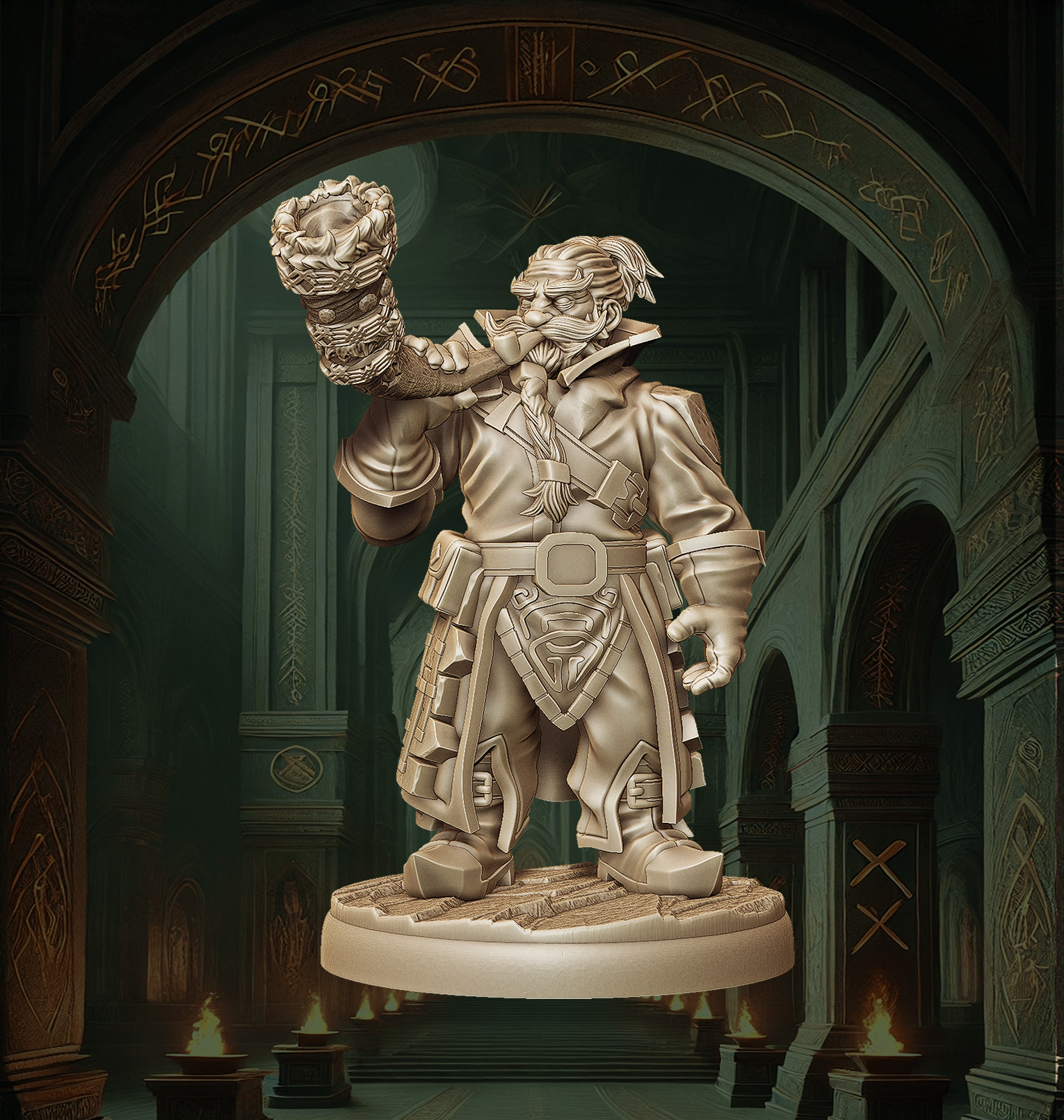 Fusilier, Cor de guerre