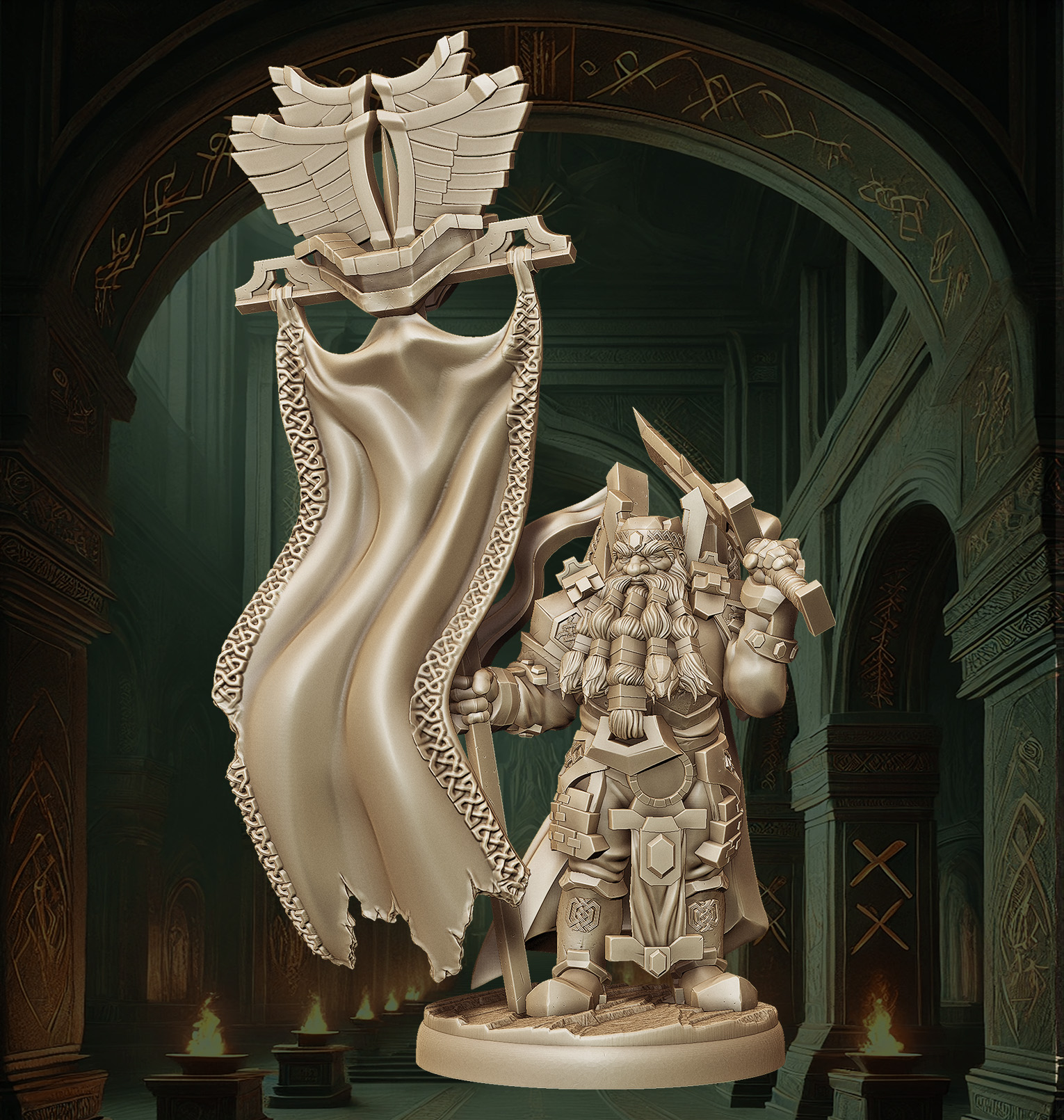 Seigneur, Porteur de bannière